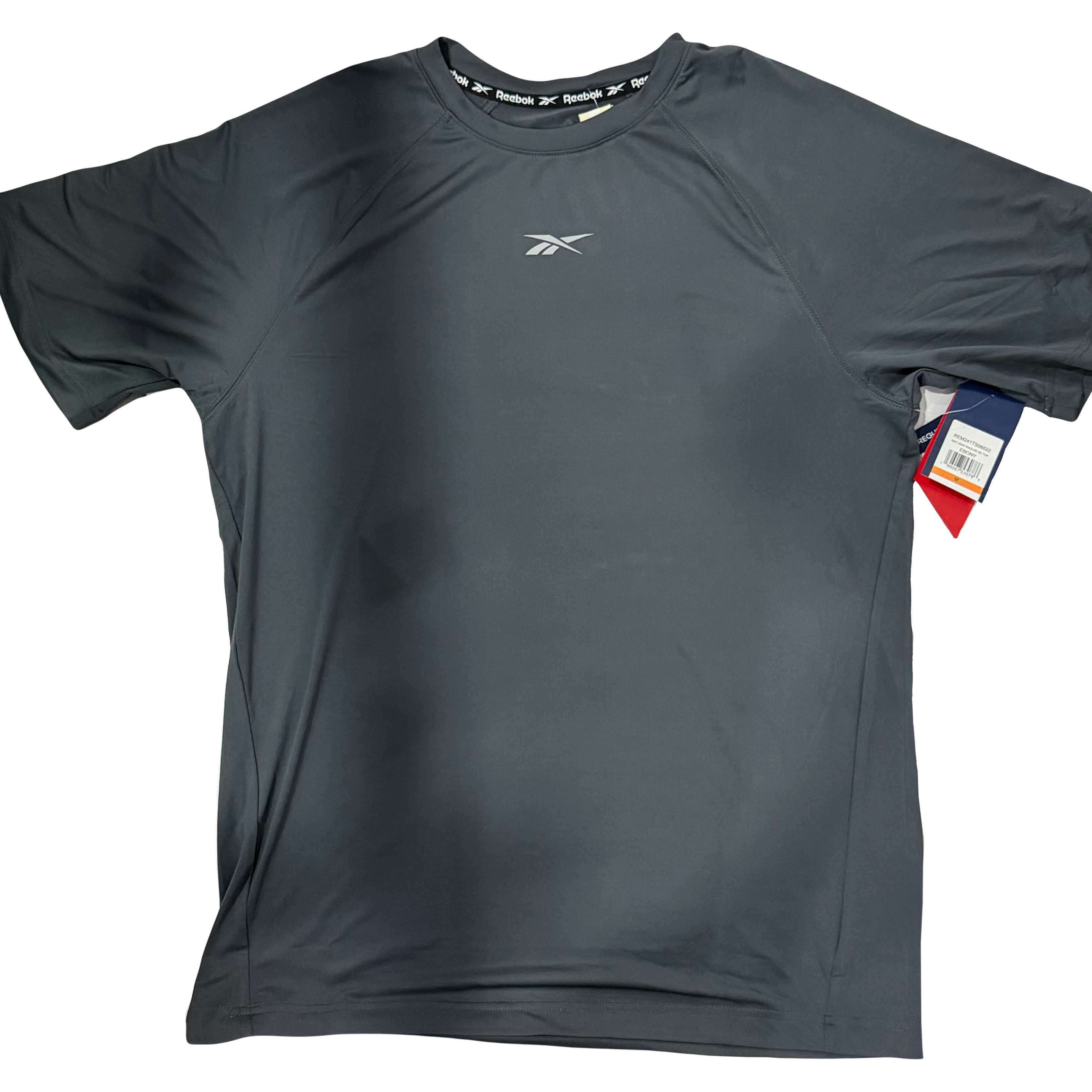 CAMISA REEBOK CABALLERO GRIS OSCURO TALLA L