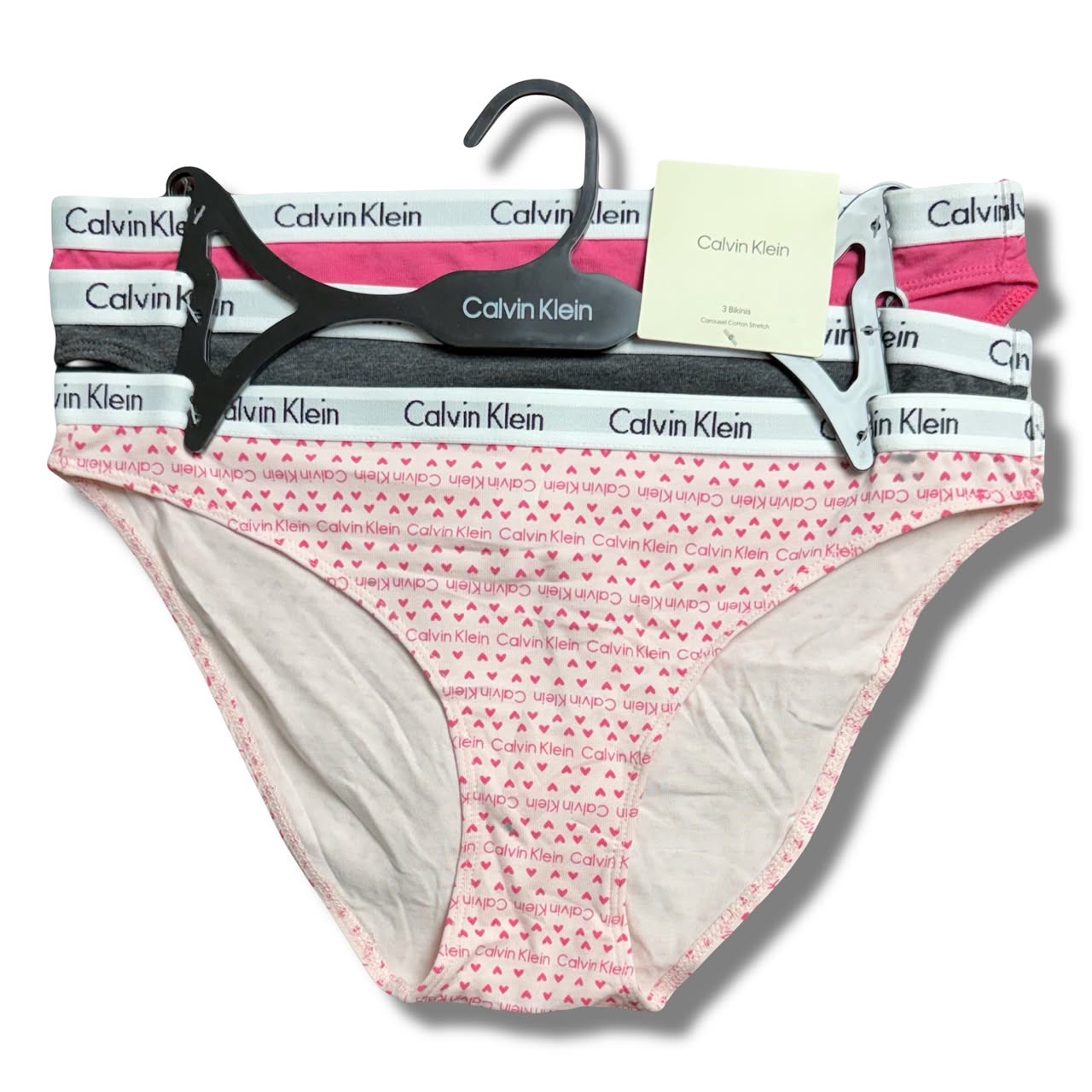 SET DE PANTYS CALVIN KLEIN TALLA m